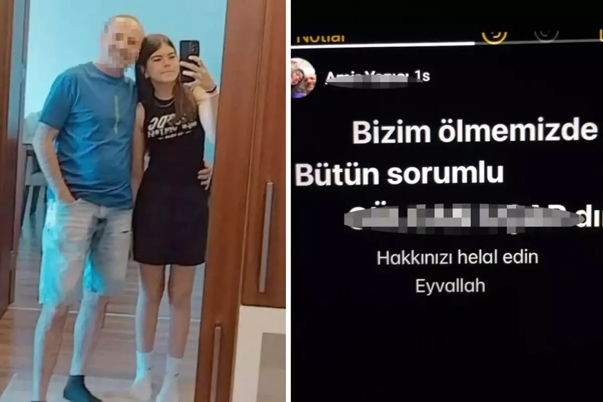 ''Ölümümüzden o sorumludur'' paylaşımı yapan baba kanlar içinde, kızı ise ölü bulundu